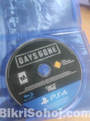 Only PS4 1- Days Gone 2-GTA5 (The Trilogy)